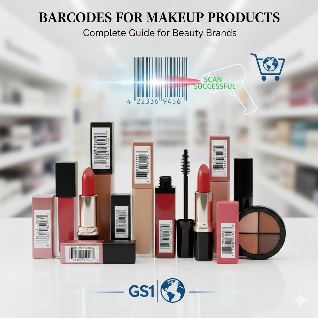 Barcodes for Makeup Products Complete Guide for Beauty Brands