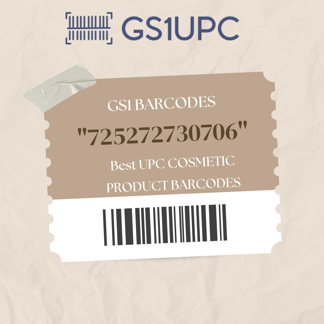 GS1 Barcode Requirements for Cosmetic Products