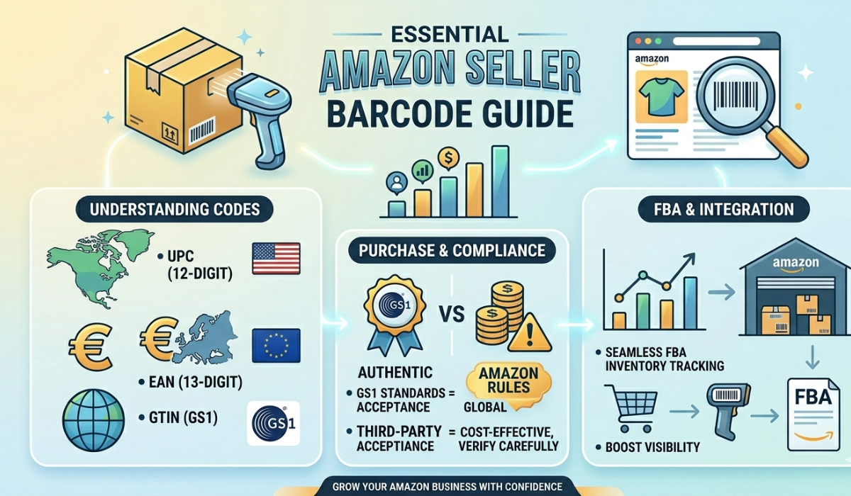 How to Purchase Barcodes for Amazon Sellers Complete Guide