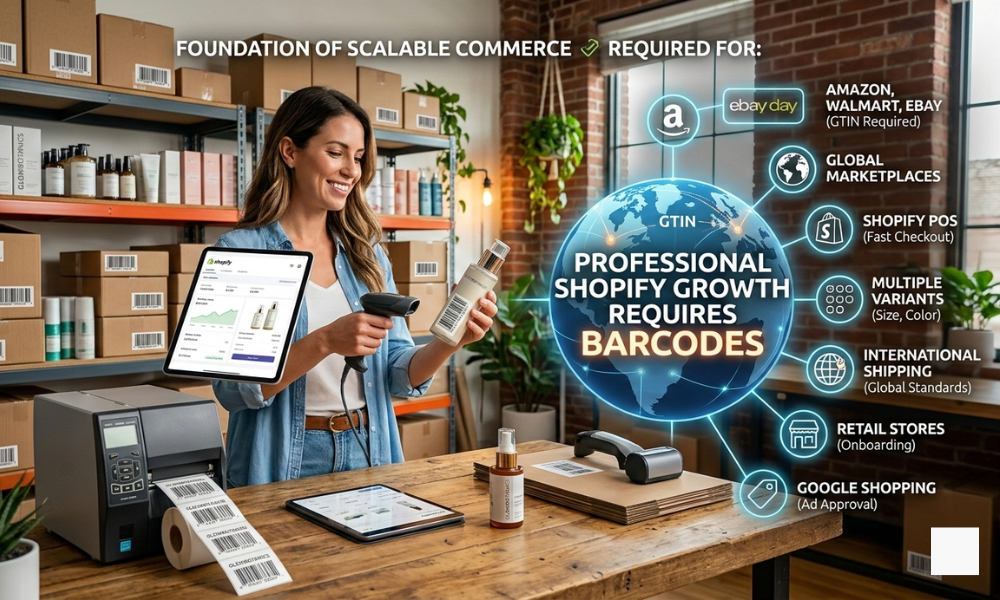 Do I Need a Barcode to Sell on Shopify?