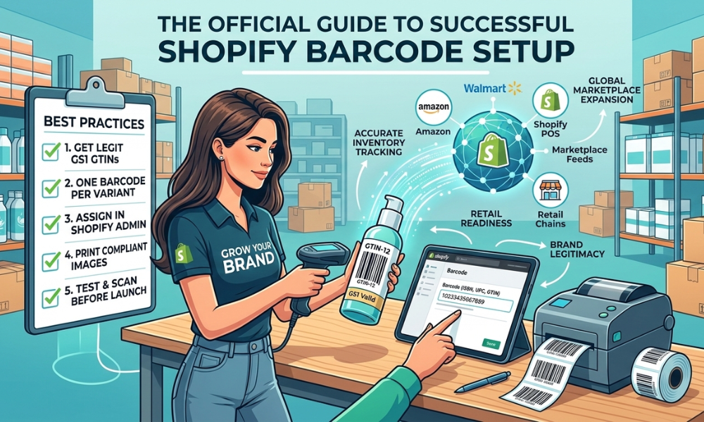 How to Generate and Assign Barcodes for Your Shopify Products